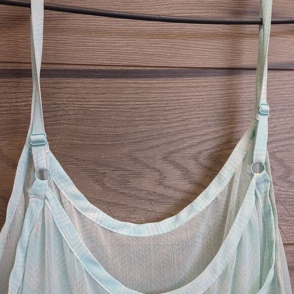 Torrid Sheer Babydoll Straply Tank Top Women's Size 3 22-24 - Picture 4 of 7